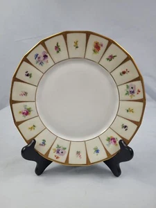 Vintage Furstenberg Porcelain Grecque Millefleurs Salad Plates Set/6 1960s. E - Picture 1 of 9