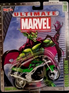 Maisto Ultimate Marvel Motorcycle Collection Green Goblin Series #1Triumph  - Picture 1 of 6