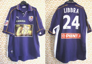 Maillot Toulouse football Club TFC 2001 Coupe de la ligue Libbra Vintage - XL - Imagen 1 de 11