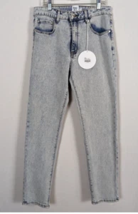 Princess Polly light wash denim high waist slim leg jeans sz 6 - Picture 1 of 8