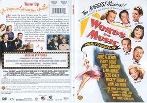 Words and Music (DVD, 1948) MGM Musical, Mickey Rooney - Picture 1 of 2