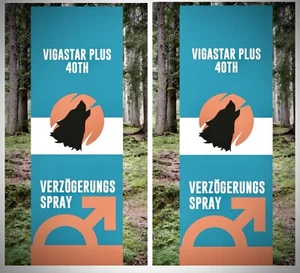 2 St. VIGA STAR PLUS Verzögerungsspray zur Verlängerung der sexuellen Beziehung - Bild 1 von 5