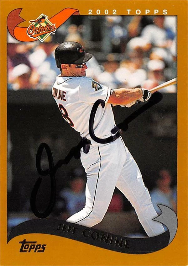 Jeff Conine autographed Baseball Card (Baltimore Orioles) 2002 Topps #384 - Image 1 of 1