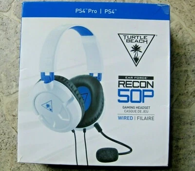 TURTLE BEACH Ear Force Recon 50P Gaming Headset USB Amplifier weiß blau Wired - Bild 1 von 4