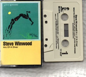STEVE WINWOOD - Arc Of A Diver - Cassette Tape Album *Playtested* - Picture 1 of 2