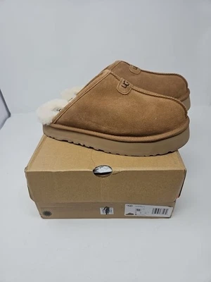 Tobogán discoqueta UGG para mujer, talla 10, castaño Foto 1 de 4