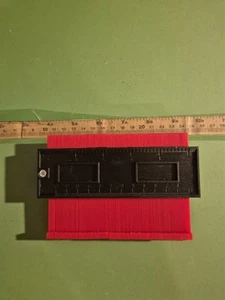 Konturenlehre 12cm, Profil-Schablone, Duplikator, Kunststoff, Formlehre,... - Bild 1 von 3