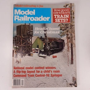 Model Railroader Magazine December 1980 Vol 47 No 12 Train Sets A.C. Kalmbach - Picture 1 of 5