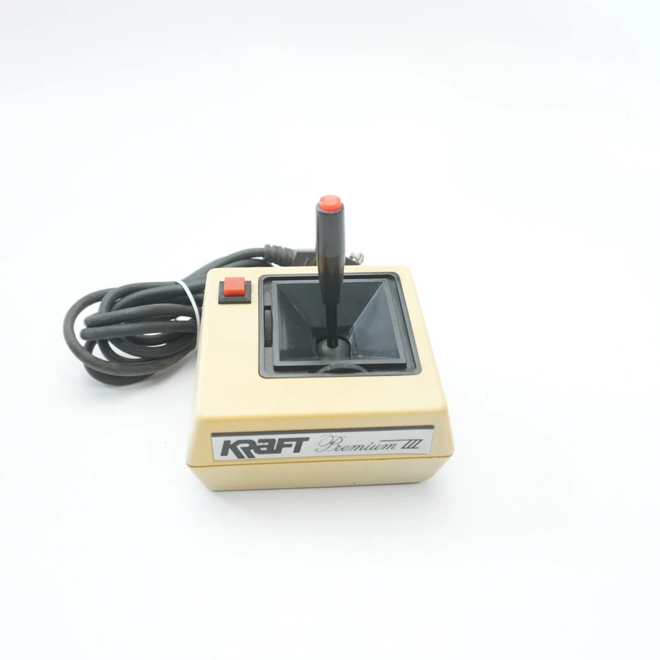 Joystick Kraft Premium II 4490710 Raro Retro Puerto de Juegos Clásico Control De Colección Foto 1 de 4