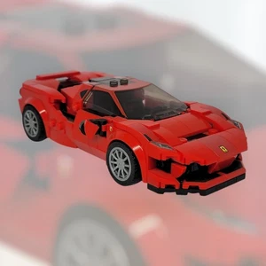 Unvollständig LEGO Speed Champions 76895 Ferrari F8 Tributo - für Ersatzteile / wie besehen - Bild 1 von 11