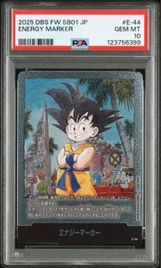 2025 Son Goku Energy Marker E-44 Manga Booster 01 Dragon Ball Fusion World JPN - Picture 1 of 5