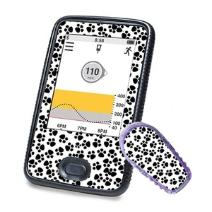Aufkleber für Dexcom G6 Sticker (Receiver + Transmitter) - Tierpfoten | Diast... - Picture 1 of 2