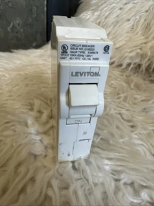 Leviton 20A 1-Pole Standard Thermal Magnetic Branch Circuit Breaker LB120-T - Picture 1 of 5