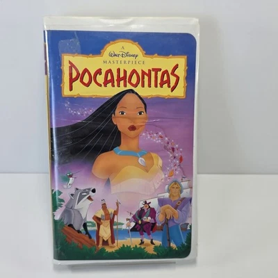 Pocahontas (VHS, 1996) Walt Disney Masterpiece - Clamshell Case - Imagem 1 de 4