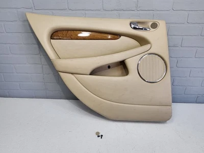 2002-2008 Jaguar X-Type Rear Left Driver Door Interior Panel Champagne SEL OEM Foto 1 de 4
