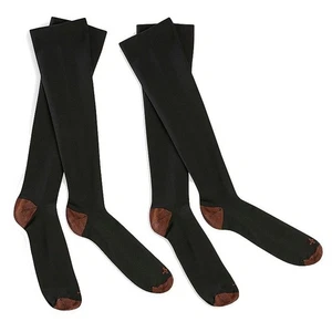 Tommie Copper Calze a Compressione Uomo Taglia L/XL Nero Confezione da 2, Nero Soild - Foto 1 di 3