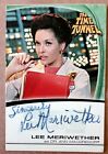 LEE MERIWETHER TIME TUNNEL SIGNED AUTOGRAPH CARD.RITTENHOUSE ARCHIVES.RARE.