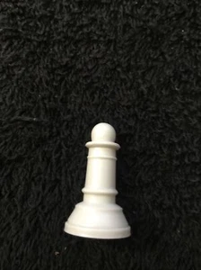 Ersatz Kunststoff Schachbauer 1,25"" weiß - Bild 1 von 2