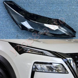 Right Headlight Lens Glass Housing Cover+Glue For Nissan Rogue X-trail 2021-2024 - Picture 1 of 3