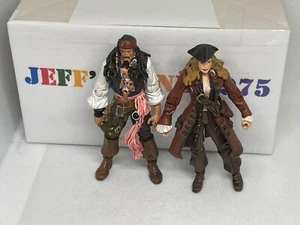 Pirat Elizabeth Swann Jack Sparrow 3,75 Figur Disney Fluch der Karibik - Bild 1 von 8