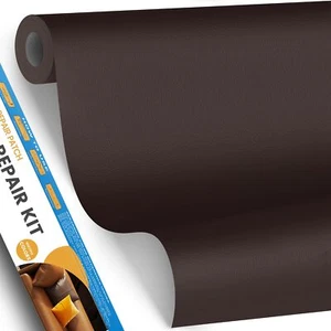 YAFLC Leather Repair Patch for Furniture 17" x 79" Self Adhesive Leather Repa... - Picture 1 of 7