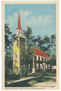 Covenanters Church Grand Pré Pre Nova Scotia NS Annapolis Valley PECO Postcard - Picture 1 of 2