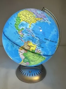 Illuminated World Globe for Kids Stand and Built in Led Night Light for Learning - Picture 1 of 7