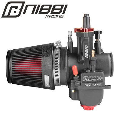 Kit de filtro de aire de carburador NIBBI PWK 32 mm para Royal Enfield Bullet 500 2000-más tarde Foto 1 de 4