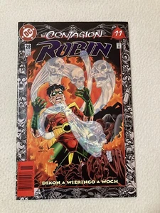 ROBIN #28 CONTAGION PART 11 1996 DC COMICS Free Shipping - Picture 1 of 2
