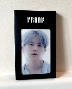 In Stock [SUGA] BTS PROOF OFFICIAL  3D LENTICULAR PREMIUM PHOTO CARD STRAP - Picture 1 of 4