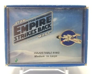 1980 Star Wars Empire Strikes Back X-WING Adjustable Ring Size M/L W Berrie & Co - Picture 1 of 7