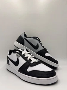 Nike Ebernon Low Prem. Hombre EU 44 / Zapatillas Blanco-Gris-Negro Zapatos Cuero - Imagen 1 de 12
