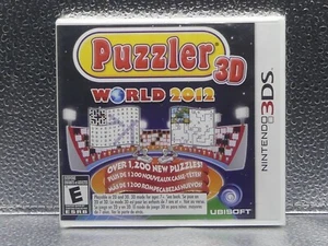 Nintendo 3DS Puzzler 3D World 2012 E Everyone NIB New Factory Sealed Video Game - Picture 1 of 7