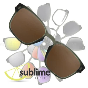 POLARIZED Dark Brown Replacement Lenses - Oakley Latch Squared ~ Bronze OO9353 - Bild 1 von 5