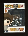 FUNKO POP! Chandler Riggs Carl Grimes #97 Signed Auto Autograph INSCRIBED COA