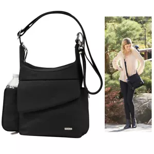 Travelon AntiTheft Classic Messenger Bag: Slim RFID Blocking Crossbody Purse - Picture 1 of 1