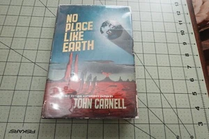 NO PLACE LIKE EARTH EDITED BY JOHN CARNELL 1952 RARE UK PULP H/C INSCRIBED - Picture 1 of 6