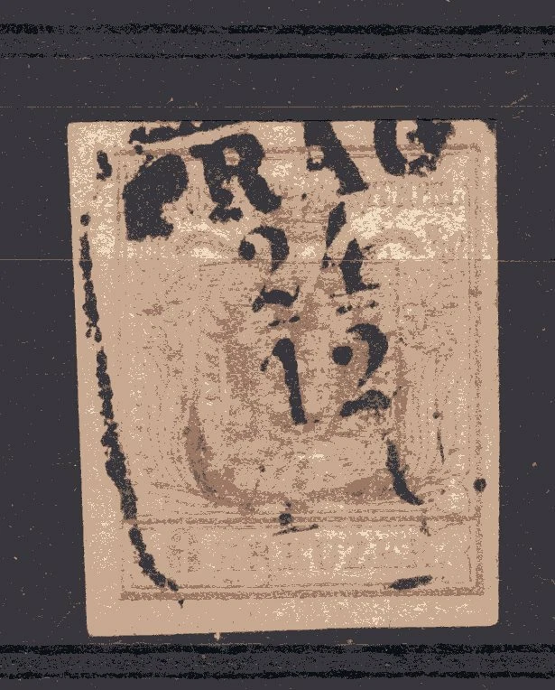 AUSTRIA, YV # 4b, COTELE PAPER, VF - Image 1 of 1