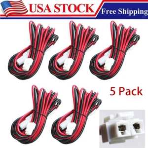 5Pcs DC Power Cable for KENWOOD TK8150 TK940G TK840 TK890 NX800 Mobile Radio - Zdjęcie 1 z 8