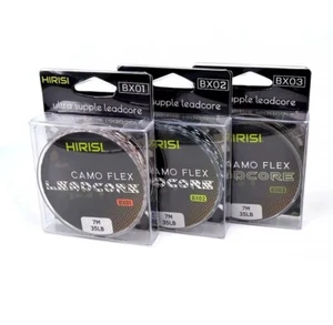 35LB 7M Camo Flex Leadcore Lenza da Pesca alla Carpa - 3 Colori - Foto 1 di 10