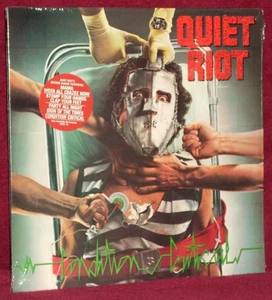 LP SEALED QUIET RIOT CONDITION CRITICAL 1984 PASHA ORIG PRESS NOT CUTOUT HYPE - Picture 1 of 2