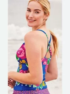 NWT Matilda Jane TO THE BEACH SWIM Top Tankini size medium - Picture 1 of 5