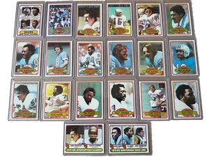 1980 Topps Houston Oilers Team Set PLUS Earl Campbell Specialty Card - NM-MT++++ - Picture 1 of 2