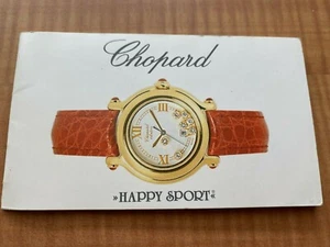 Chopard Happy Sport Booklet - 24 pages - NOS - Picture 1 of 6