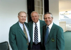 JACK NICKLAUS ARNOLD PALMER GARY PLAYER MASTERS 8X10 GLOSSY PHOTO PICTURE - Picture 1 of 1