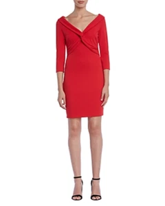 Abito da donna rosso Bailey44 decolette in guaina taglia S - Foto 1 di 5