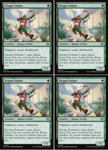 MTG - 4x DRAGON SNIPER - Tarkir Dragonstorm (U) - Picture 1 of 1