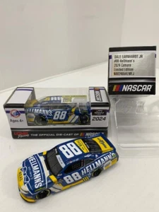 NASCAR 2024 DALE EARNHARDT JR #88 HELLMANN'S XFINITY 1/64 CAR - Picture 1 of 1