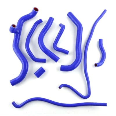 Kits de manguera de refrigerante de radiador de silicona azul para Honda CBR600RR CBR600 RR 2007-2019 Foto 1 de 4