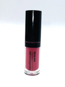 Lot of 3, Bare Minerals Gen Nude Lip Lacquer POUT Lipgloss Travel 2ml/.06oz - Picture 1 of 4